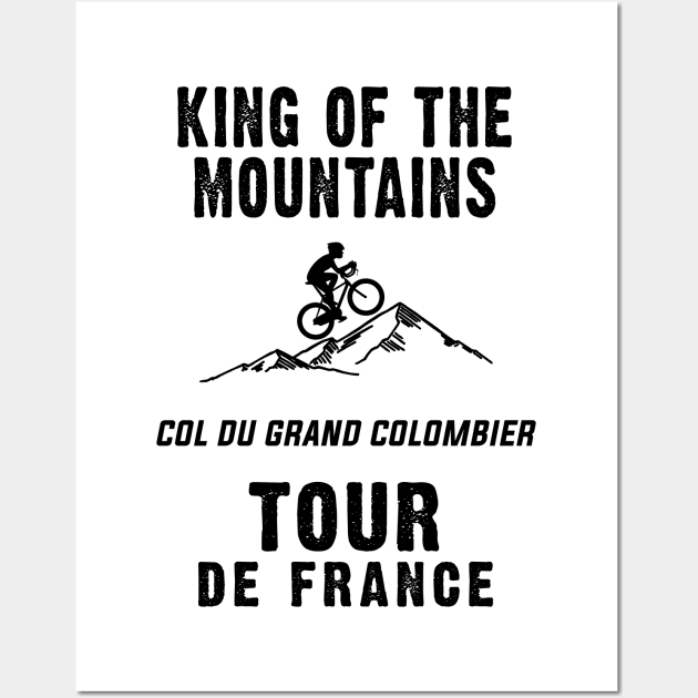 Col Du Grand Colombier Tour de France King of the mountains Wall Art by Naumovski